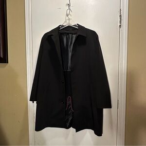 Men’s Tailored Overcoat • Made to Measure • Mid-Length Lined Coat •